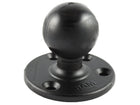 Ram Mounts Base rund str. D ram-d-202u 2,25", vist fra siden med monteringshul