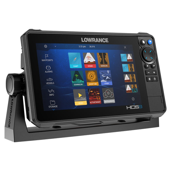 Lowrance, HDS-9 PRO, utan givare, ActiveTarget® 2 Live Sonar, 9.0"