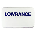 Lowrance sun cover til Hook Reveal 7" komposit, placeret på en båd