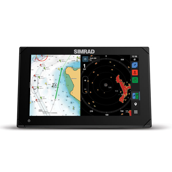 Simrad, NSX 3009, högupplöst SolarMAX™ IPS-pekskärm, utan givare