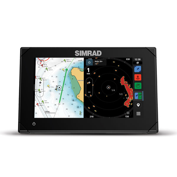 Simrad, NSX 3007, Active Imaging 3-i-1 häckgivare, SolarMAX™ IPS-pekskärm, CHIRP-ekolod, SideScan/DownScan Imaging™