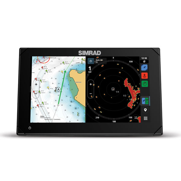 Simrad, NSX 3009 HDI Hedge-givare, CHIRP-ekolod, SideScan/DownScan Imaging™, FishReveal™