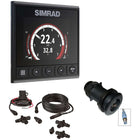 Simrad IS42 speed/depth pakke vist fra fronten med klar display og knapper