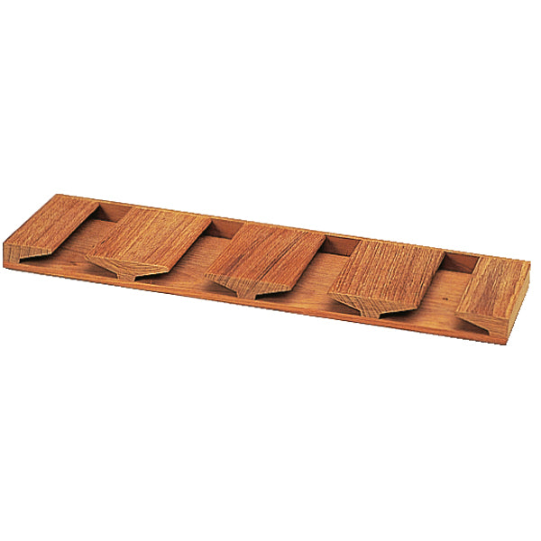 Roca, Hylla för vinglas, Teak, 420 mm x 120 mm x 20 mm