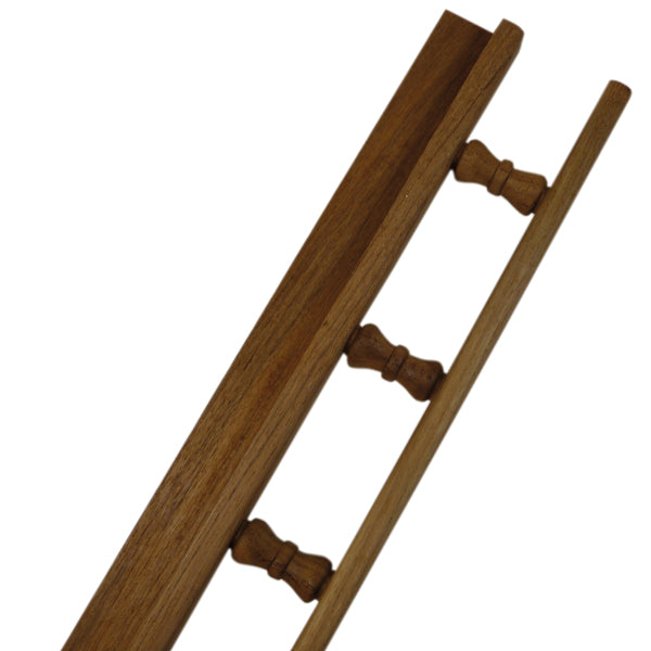 Roca, Hyllplanskant L-profil, Teak, 198 cm