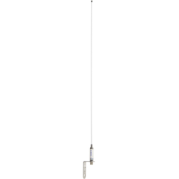 Scout KM-3F VHF glasfiber antenn 0,9m med aluminium vinkel beslag
