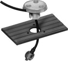 Glomex RA140 VHF nylon dæksel til gennemføring, set forfra.