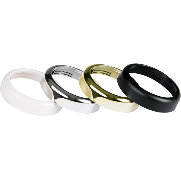 Kus, frontring krom, Ø52 mm, kompatibel med KUS- och Wema-instrument