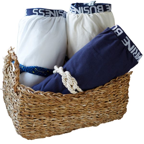 Marine Business, Justerbart lagen, blå, 90x190x150cm