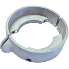 Tecnoseal zinkring i tæt på billede, viste ringen med mål 122×95×27 mm