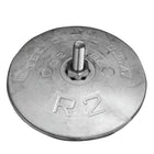 Tecnoseal alu tallerken anode sæt Ø72mm set fra siden