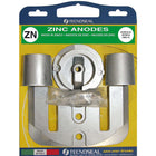 Zink kit Tecnoseal til Mercruiser Bravo One, vist på hvid baggrund.
