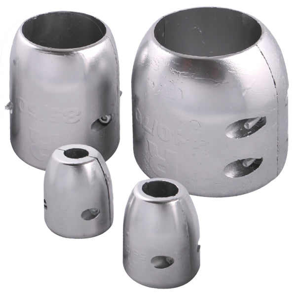 1852, Zink Axelanod, 70/40mm, 2 hål, H: 77 mm, 1.07 kg