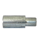1852 zink anode L18 Ø10 set fra siden