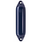 Polyform F-fender F3 i navy med navy top set fra siden