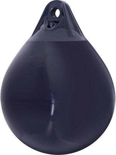 Polyform, Strawberry fender A4, Navy/navy topp, 710mm, Ø 28mm, 90kg flytkraft, 4,1kg vikt