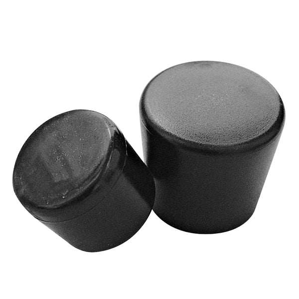 BoatLab, Ändplugg, Extern, Svart PVC, Ø22mm, 4 st.