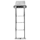 1852 badestige med teleskopfunktion, præsenteret i sin emballage.