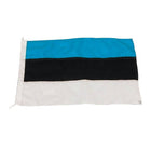 Gæsteflag fra 1852 med Estlands flag i størrelse 20x30 cm, vejrer på båden.