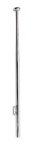 SeaTec flagspil 90cm RF 25mm monteret på båd, set fra siden