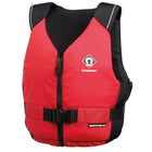 Crewsaver Response 50N flydevest i rød, set forfra med justerbare stropper.