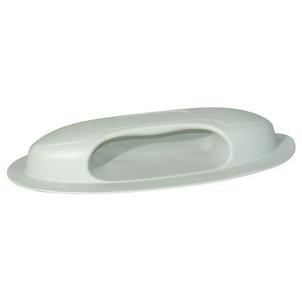 SeaTec, Handtag PVC, Ljusgrå, 253 mm, 253 x 105 x 44 mm, RAL 7035