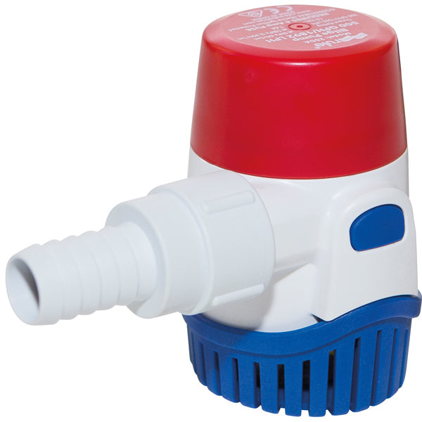 Rule, Länspump 500 GPH, 12V, Dränkbar pump med anti-luftficka och lättrengjord design