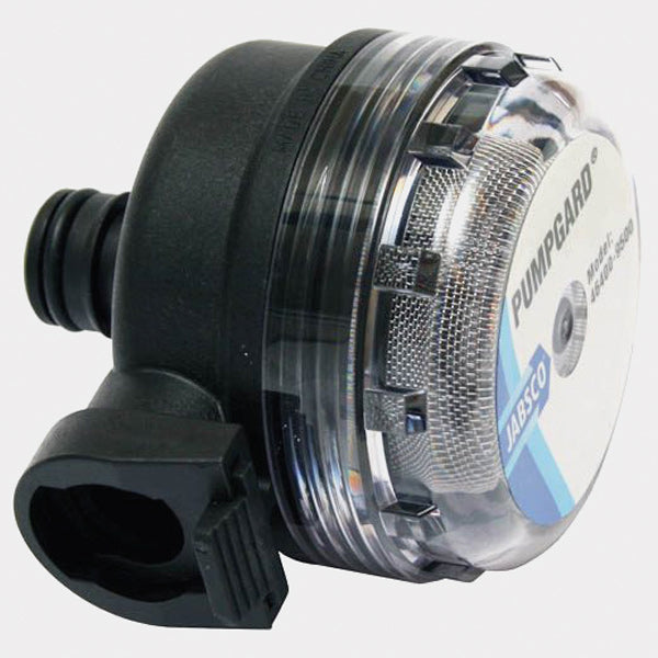 Jabsco, Pumpgard-filter 90º, snabbkoppling, 46400-9500