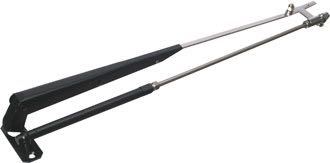 SeaTec, Justerbar parallellarm, 380-430 mm, axel Ø: 13,7 mm, svart/blank