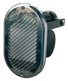 Marco el-horn 24V forkromet, set fra siden med stilrent design