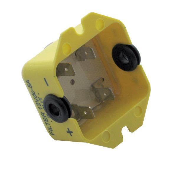 SIC, elektroniskt störningsfilter, 12V / 5A