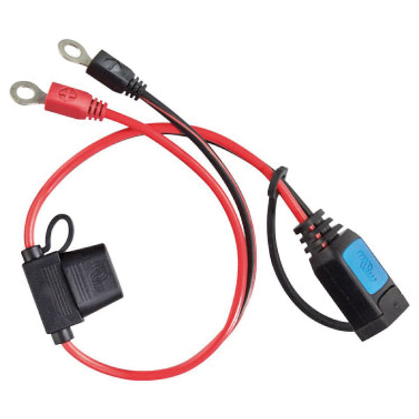 Victron, M6 ringklämma med säkring, Passar Blue Smart IP65-laddare, Modell: 123456