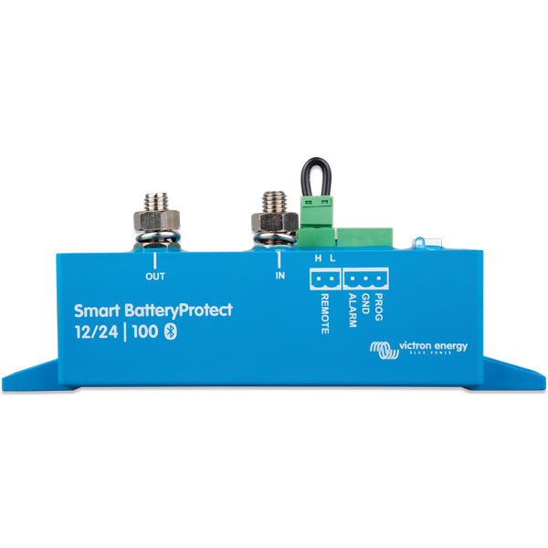 Victron, Smart batteriskydd 100A, 6-35V, Bluetooth, fjärrkontroll, 11 program