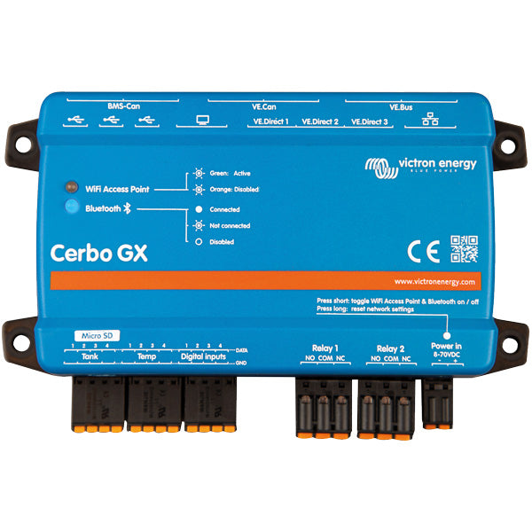 Victron, Cerbo GX kommunikationscentral med WIFI och Bluetooth, marin integration