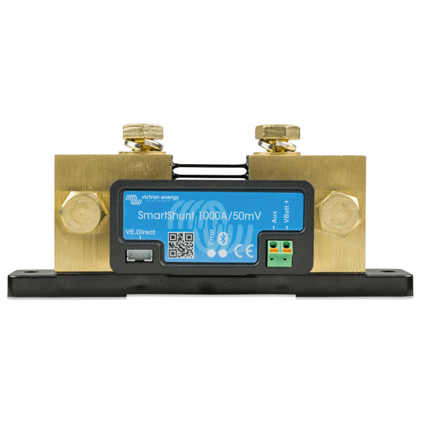 Victron, SmartShunt 2000A/50mV, IP65, Batterivakt med Bluetooth