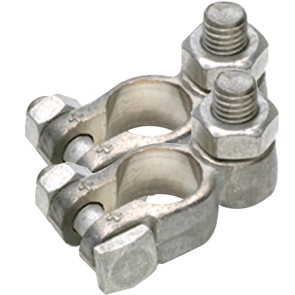 Oceanflex, batteripolskosats, förtennad mässing, Ø:10 mm, L:14 mm, 2 st