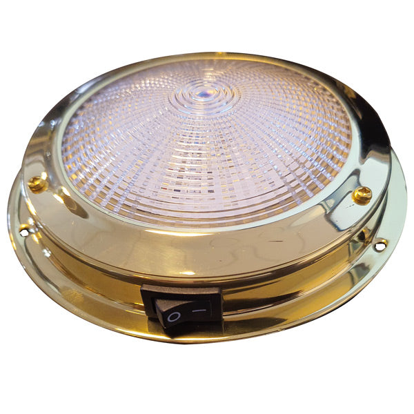 SeaTec, Classic Taklampa, Mässing, 20 x Vit LED, Ø 137 mm, Höjd 39 mm, 12 V, 1,3 W