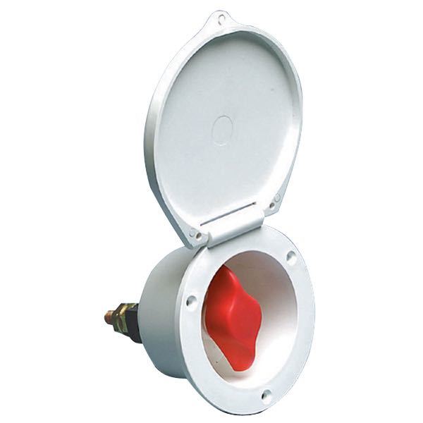 SeaTec, Huvudströmbrytare i låda, 2500 Amp (5 sek), Ø105mm, 99mm djup