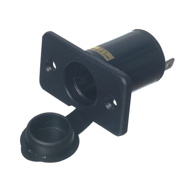 SeaTec, infällt uttag, plast, 12V-20Amp / 24V-15Amp