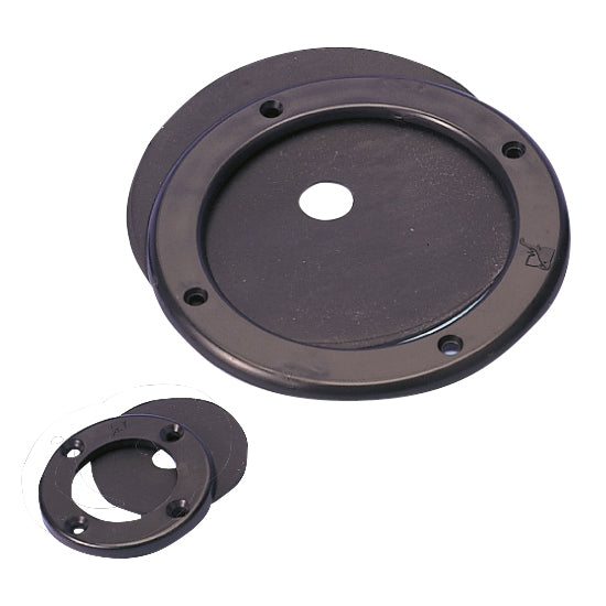 Roca, PVC-kabelgenomföring, Ø120 mm, 2 mm gummibälg, inkl. monteringsring