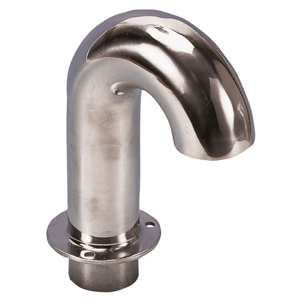 Roca, kabelgenomföring med svanhals, Ø:48mm, AISI 316 rostfritt stål