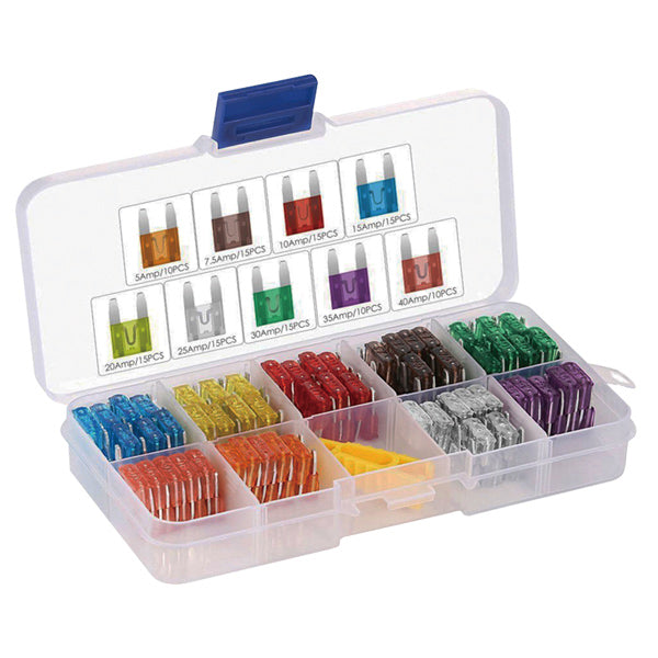 SeaTec, Sortiment 50 st knivsäkringar, 3-25 Amp