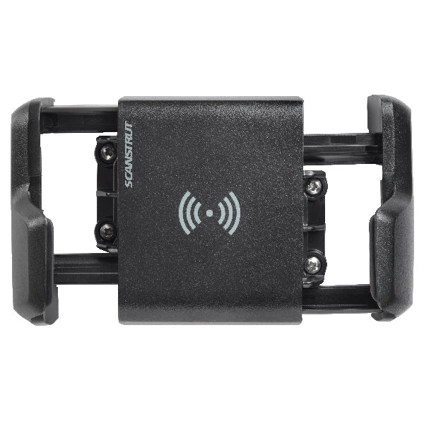 ROKK, Nano telefonhållare med trådlös laddare 10W, IPX6, 12/24V