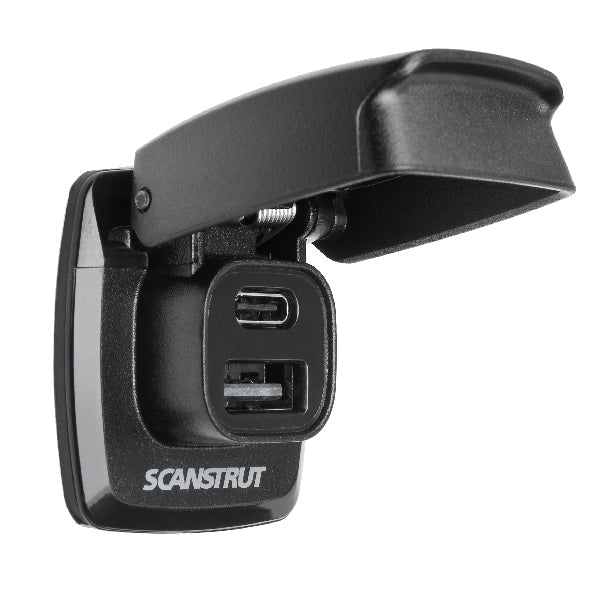 ScanStrut, Flip-Pro USB-A & USB-C laddare, vattentät, 12-24V, IPX4