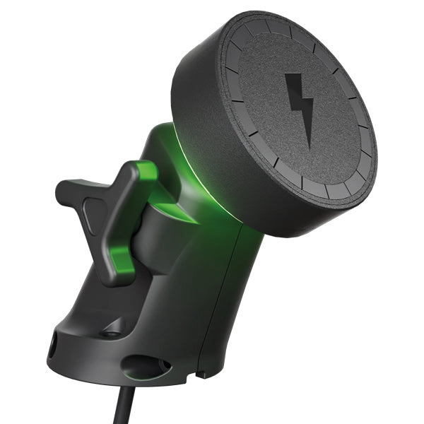 SeaTec, AquaAmp 600 LED armmonterad trådlös mobilladdare 12V 15W Qi2