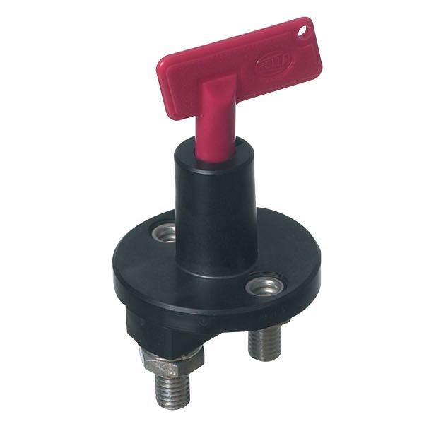 Hella, huvudströmbrytare med lös nyckel, 1000 A, 12V/24V, 10 mm bultar
