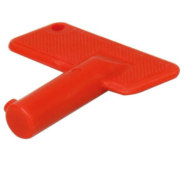 Hella, Extra nyckel för huvudströmbrytare 1271000, Röd