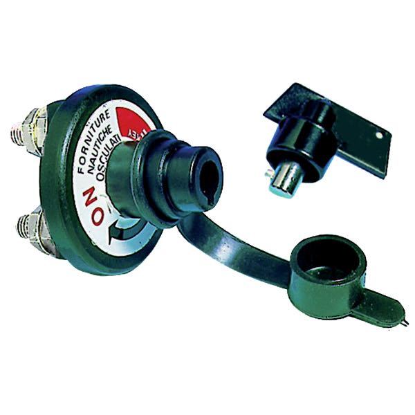 SeaTec, Huvudströmbrytare, Heavy Duty Polykarbonat, 280 Amp, 2500 Amp (5 sekunder), Ø: 66 mm