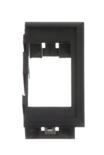 SeaTec, monteringsram för vattentät kontakt, 28,0 mm x 60 mm, vit - side