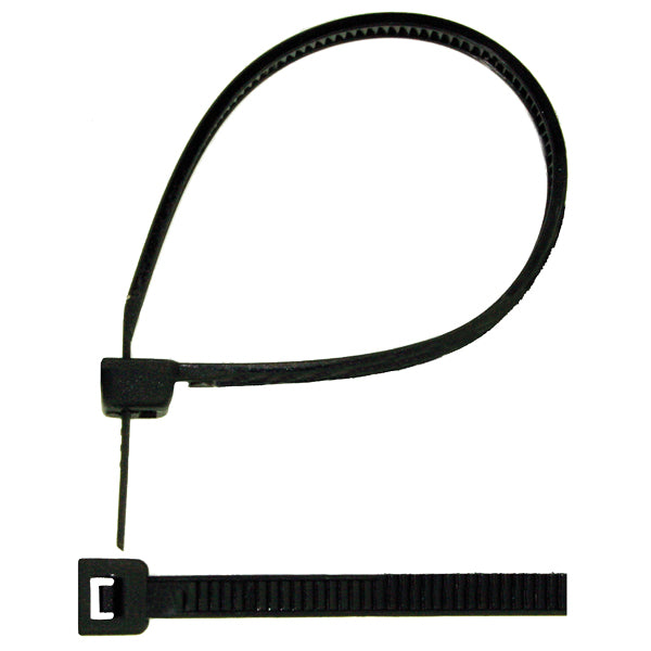 SeaTec, Kabelband, Nylon 66, 450 x 4,7 mm, 20 st, Svart